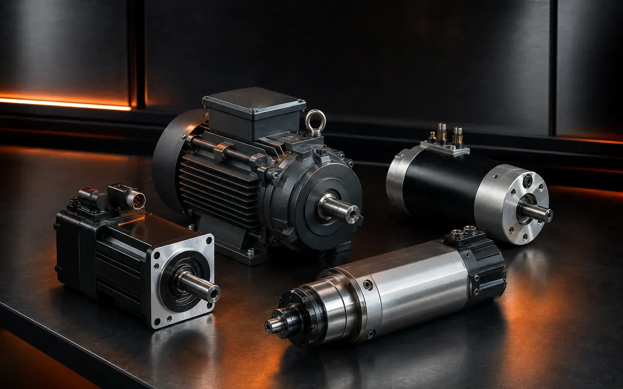 İkinci el servo, asenkron, DC ve spindle motorlar