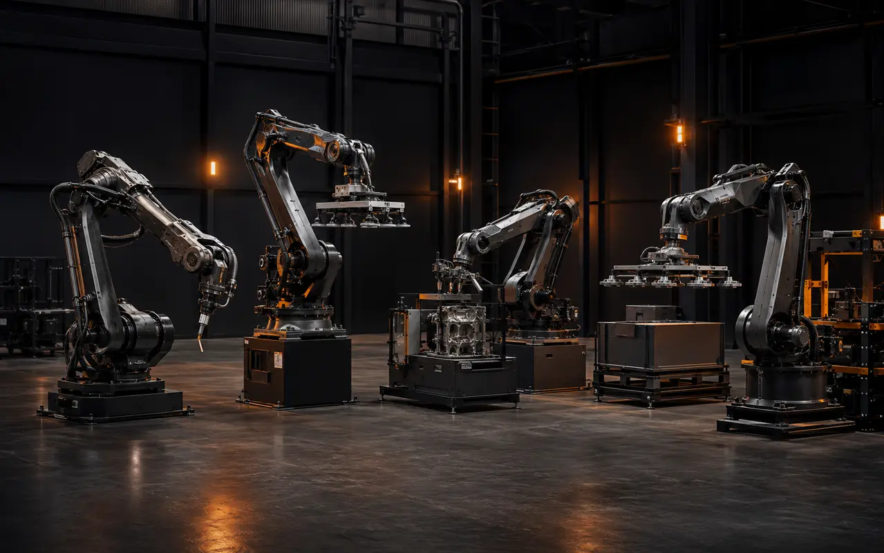İkinci el endüstriyel robot kolları